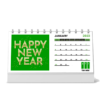 An ATI branded calendar with the message Happy New Year