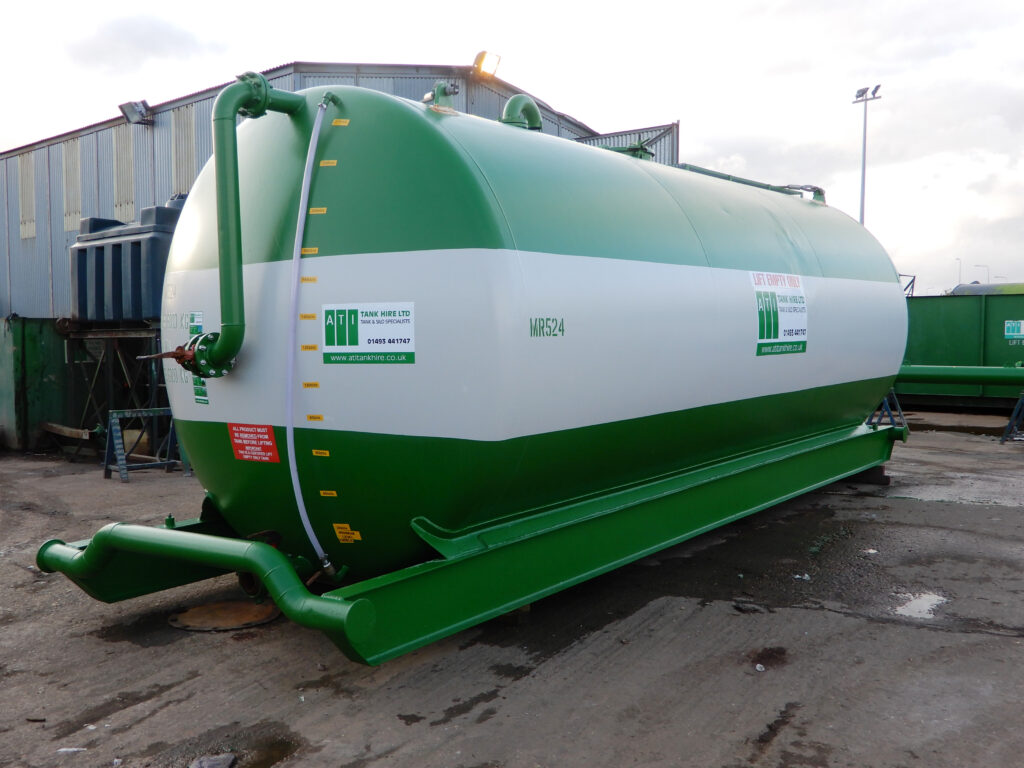 An ATI 38m³ horizontal storage tank