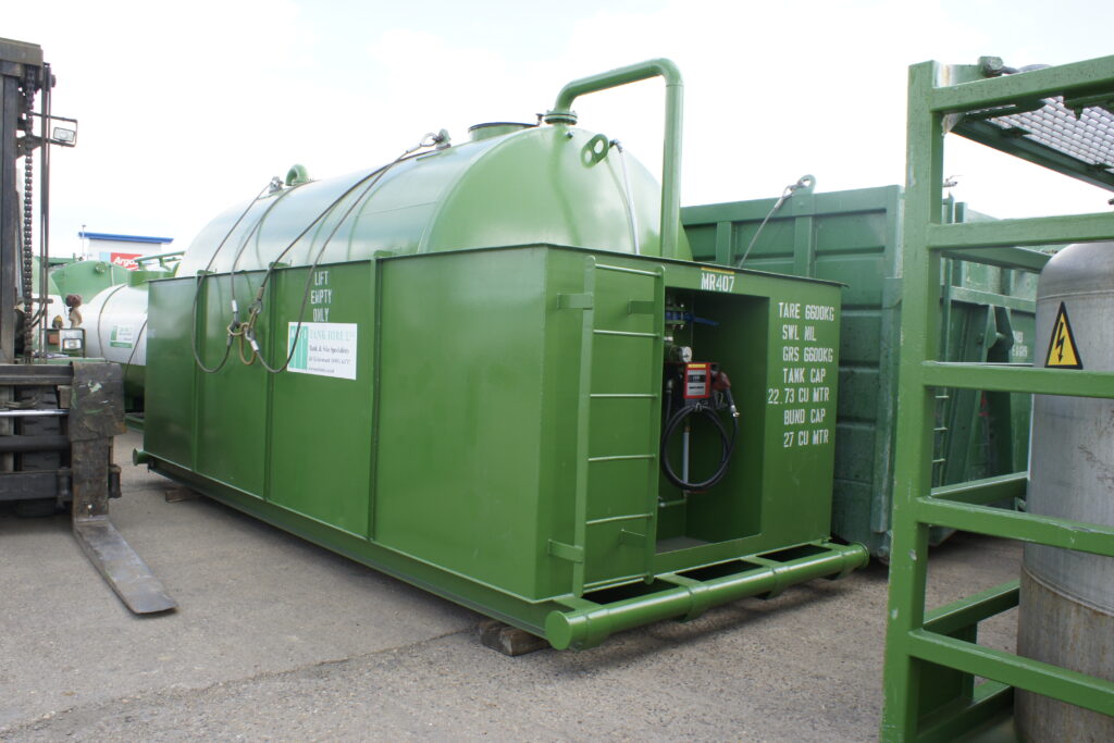 An ATI bunded storage tank for diesel