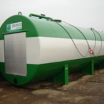 An ATI self bunded roller door tank