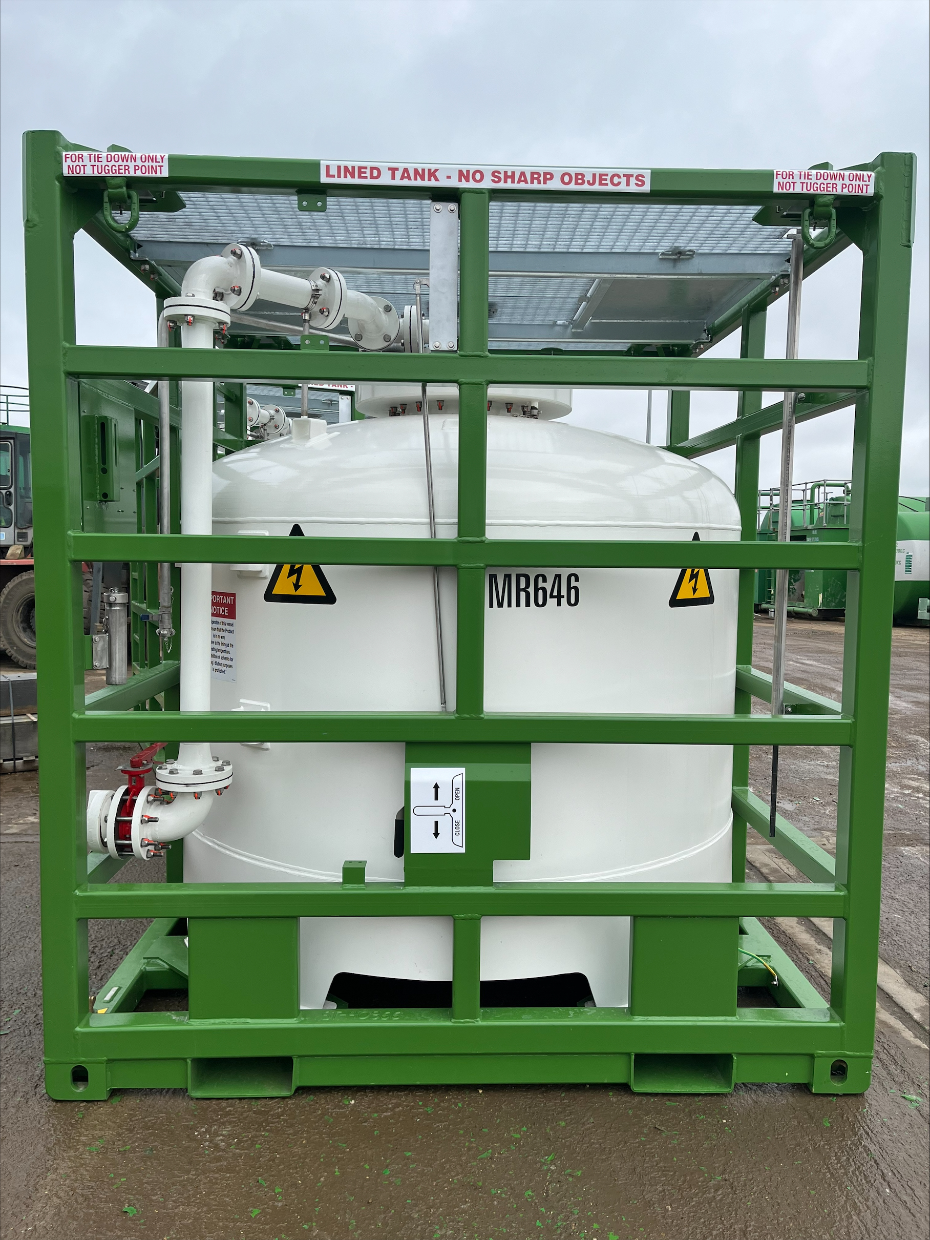 An ATI 6m³ acid tank