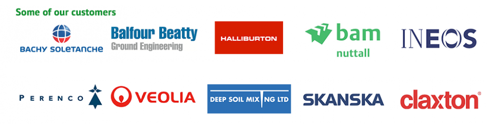 Banner showing the logos of some of ATI's Customers